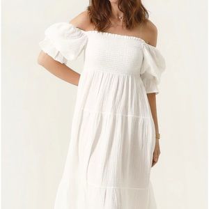 NOTHING FITS BUT - KIKO Dress Cream S/M - worn 1 time